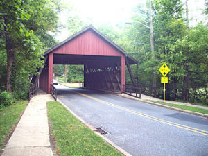 Covered Bridge in Cherry Hill New Jersey